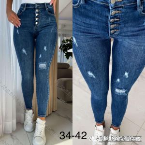 Rifle jeans dlouhé dámské (34-42) JEANS JAW21AM10-18