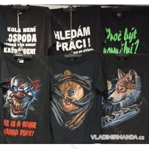 Tričko veselé krátký rukáv pánské (M-2XL) POLSKO PV921144