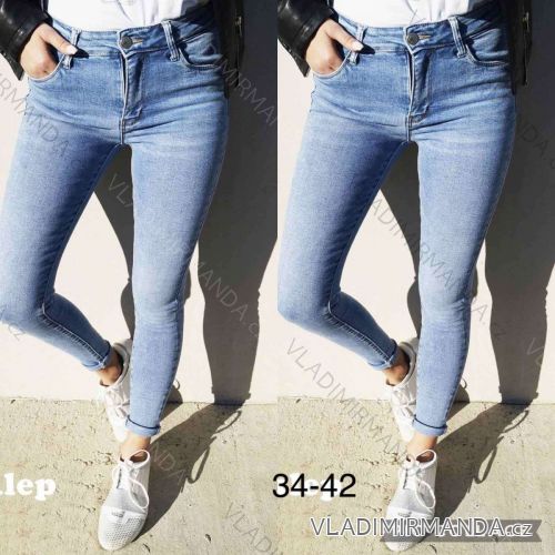 Rifle jeans dlouhé dámské (34-42) JEANS JAW218207