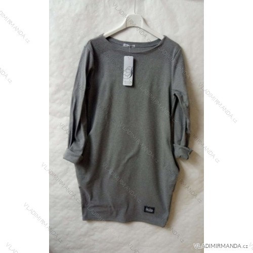 Dress long sleeve women (XL / 2XL ONE SIZE) ITALIAN FASHION IM421081