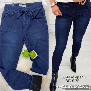 Rifle jeans zateplené dlouhé dámské (38-48) JEANS JAW218438