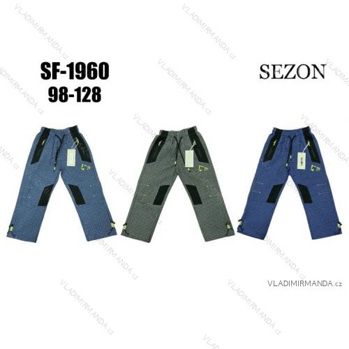 Warm softshell pants children's girls and boys (134-164) SEZON SEZ21SF-1930