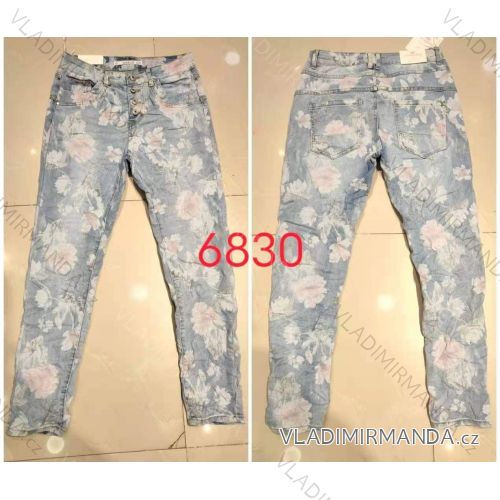 Rifle jeans dlouhé dámské (XS-XL) JEWELLY JEW226830