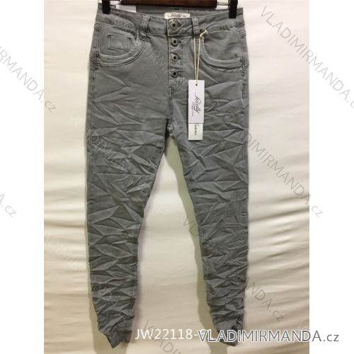 Rifle jeans dlouhé dámské (XS-XL) JEWELLY JEW22JW22118-61