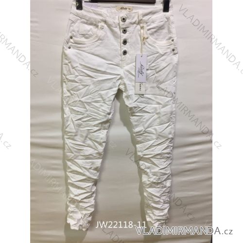 Rifle jeans dlouhé dámské (XS-XL) JEWELLY JEW22JW22118-11