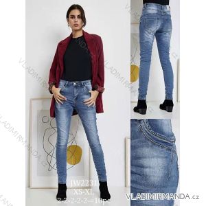 Rifle jeans dlouhé dámské (XS-XL) JEWELLY JEW22JW2231