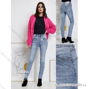 Rifle jeans dlouhé dámské (XS-XL) JEWELLY JEW22JW2266