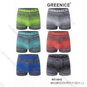 Boxerky bezešvé pánské (M-2XL) GREENICE GRE224642