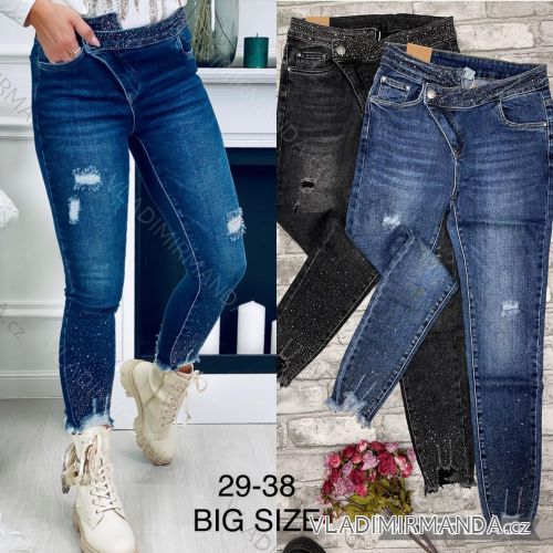 Rifle jeans dlouhé dámské (34-42) JEANS JAW22MK0332