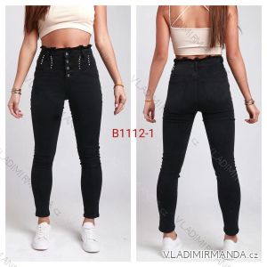 Rifle jeans dlouhé dámské (XS-XL) JEANS JAW22B1112-1