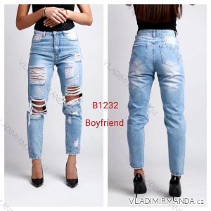 Rifle jeans dlouhé dámské (XS-XL) JEANS JAW22B1232