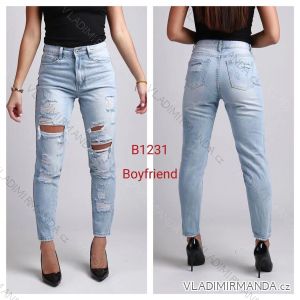 Rifle jeans dlouhé dámské (XS-XL) JEANS JAW22B1231