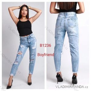 Rifle jeans dlouhé dámské (XS-XL) JEANS JAW22B1236