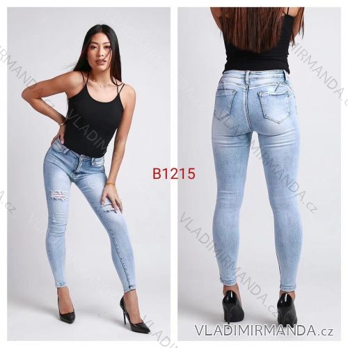 Rifle jeans dlouhé dámské (XS-XL) JEANS JAW22B1215