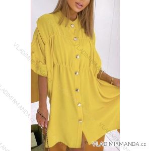 Dress with 3/4-sleeve ladies pocket (uni sl) ITALIAN Fashion IMWD20527