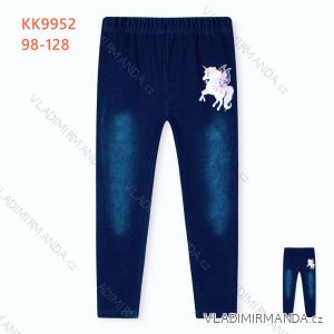 Jeans Leggings Denim warm Kinder Mädchen (98-128) KUGO KK9945