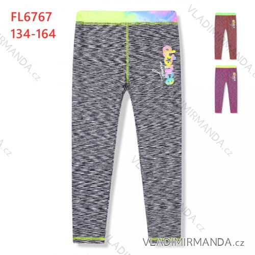Jeans leggings insulated youth girls (134-164) KUGO KK9947