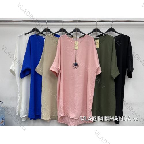 Dress with 3/4-sleeve ladies pocket (uni sl) ITALIAN Fashion IMWD20527