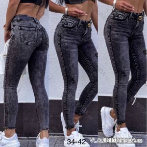 Rifle jeans dlouhé dámské (34-42) JEANS JAW22QR38