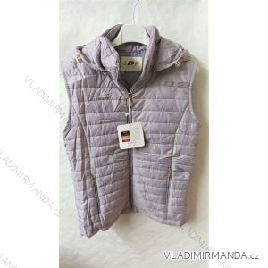 Vesta dámská podzimní s kapucí (M-3XL) ACTIVE SPORTS SP2102FIALOVA/DR