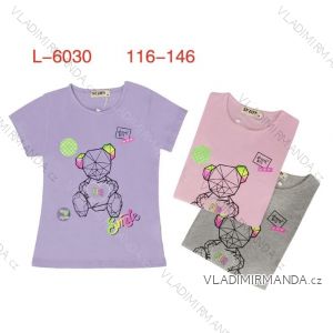 Girls' Youth Short Sleeve T-Shirt (116-146) SEZON JS-7018