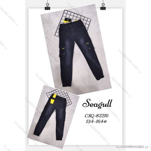 Rifle jeans dorost chlapecké (134-164) SEAGULL SEA22CSG-82215