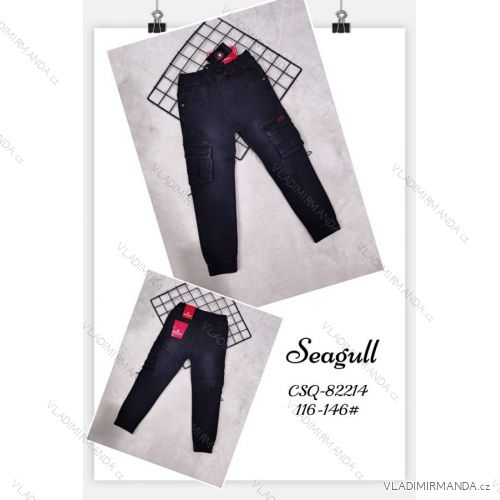 Rifle jeans dorost chlapecké (134-164) SEAGULL SEA22CSG-82215