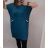 Shirt 3/4 sleeve ladies strip (4XL/5XL ONE SIZE) ITALSKÁ MÓDA IM422026