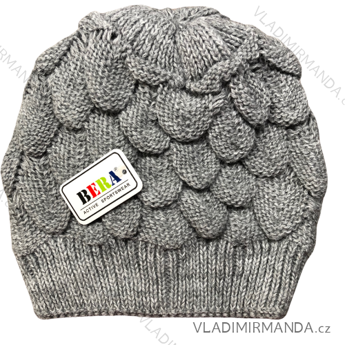 Women's warm winter fleece hat (ONE SIZE) WROBI POLAND PV919036