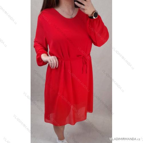 Dress with 3/4-sleeve ladies pocket (uni sl) ITALIAN Fashion IM3181746