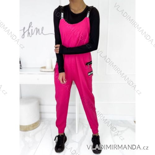 Overal/tepláky lacly dámské (S/M ONE SIZE) ITALSKÁ MÓDA IMWK22FL50713