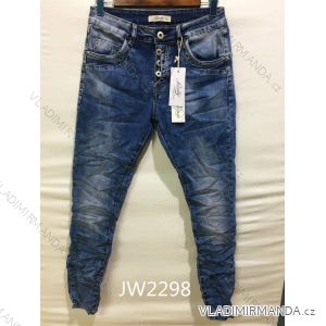 Rifle jeans dlouhé dámské (XS-XL) JEWELLY LEXXURY LEX22JW2298