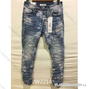 Rifle jeans dlouhé dámské (XS-XL) JEWELLY LEXXURY LEX22JW2214