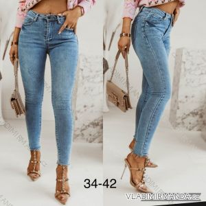 Rifle jeans dlouhé dámské (34-42) JEANS JAW221067