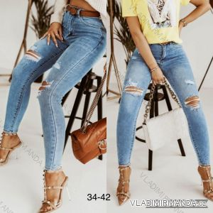 Rifle jeans dlouhé dámské (34-42) JEANS JAW221068