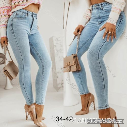 Rifle jeans dlouhé dámské (34-42) JEANS JAW221069