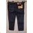 Kalhoty rifle jeans pánské nadrozměrné (54-60) CENTER JEANS CJ21001 Blue dark 60