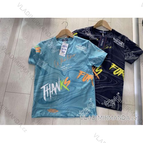 T-shirt short sleeve teen boys (116-146) GRACE B80643