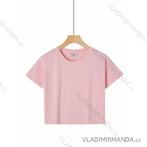 Tričko crop top krátký rukáv dětské dorost dívčí (122-164) GLO-STORY GLO22GPO-2948