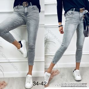 Rifle jeans dlouhé dámské (34-42) JEANS JAW22BK270