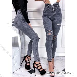 Rifle jeans dlouhé dámské (34-42) JEANS JAW22BK239