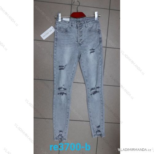 Rifle jeans dlouhé dámské (XS-XL) RE-DRESS RED21re3700b/DR Šedá XL