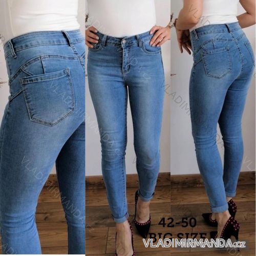 Rifle jeans dlouhé dámské nadrozměr (42-50) re-dress RED22RE3566-1