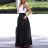 Women's long skirt at the waist for flip flops (UNI S-L) ITALIAN FASHION IM420027