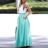 Women's long skirt at the waist for flip flops (UNI S-L) ITALIAN FASHION IM420027