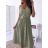 Šaty letní na ramínka květované dámské (S/M/L ONE SIZE) ITALSKÁ MÓDA IMD22377