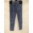 Rifle jeans dámské nadrozměrné (vel 30-38) M.SARA MA620MS1291g-5 Černá 35