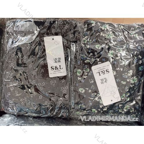 Aladinky harémky 3/4 krátké dámské nadrozměr (2XL-6XL) SAL SAL22LD-33