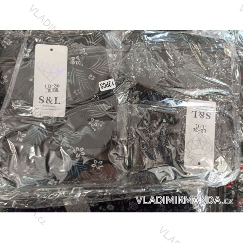 Aladinky harémky 3/4 krátké dámské nadrozměr (2XL-6XL) SAL SAL22LD-33