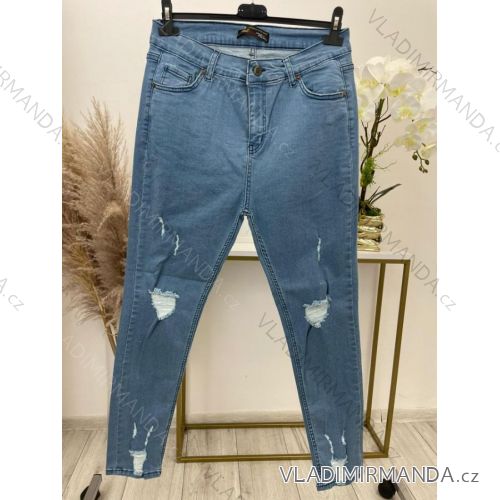 Rifle jeans dámské nadrozměr (40-42-44-46-48-50-52-54-56) TURECKá MóDA TMLB22012